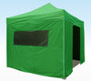 PRO-Marq 50 3m x 3m green heavy duty instant shelter gazebo with sidewalls