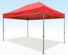 PRO-Marq 50 3m x 4.5m red heavy duty instant shelter gazebo frame and top