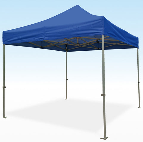PRO-Marq 40 3m x 3m blue heavy duty instant shelter gazebo frame & top 