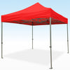 PRO-Marq 40 3m x 3m red heavy duty instant shelter gazebo frame & top 