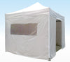 PRO-Marq 40 3m x 3m white heavy duty instant shelter gazebo frame with top and sides 