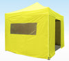 PRO-Marq 50 3m x 3m yellow heavy duty instant shelter gazebo with sidewalls