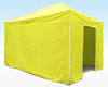 PRO-Marq 50 3m x 4.5m yellow heavy duty instant shelter gazebo with sidewalls